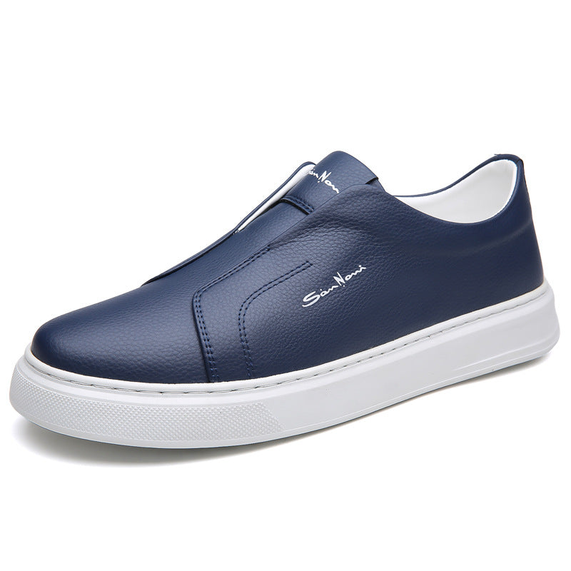 Bolesław | Męskie wsuwane sneakersy ze skóry wegańskiej