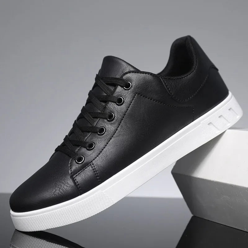 Arkadiusz | Męskie sznurowane sneakersy w eleganckim stylu