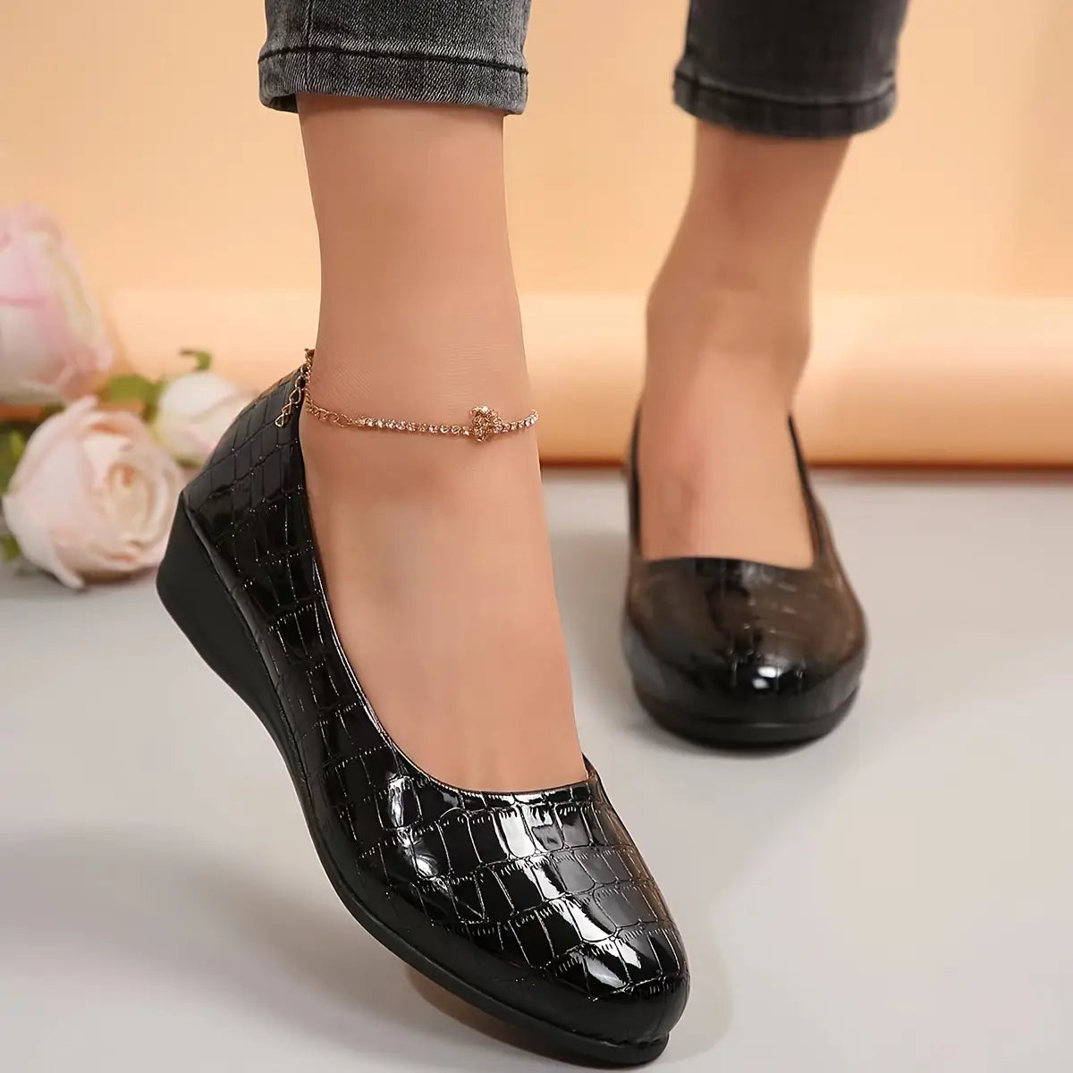 🔥 Promocja dnia 50% zniżki 🔥ortopedyczne skórzane buty, lekkie, antypoślizgowe, oddychające dla kobiet