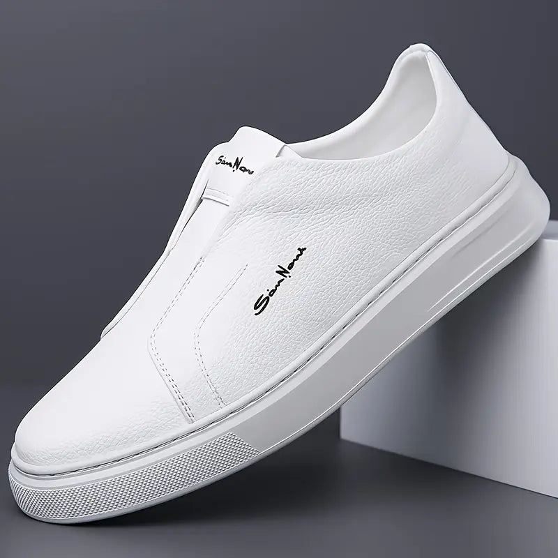 Bolesław | Męskie wsuwane sneakersy ze skóry wegańskiej