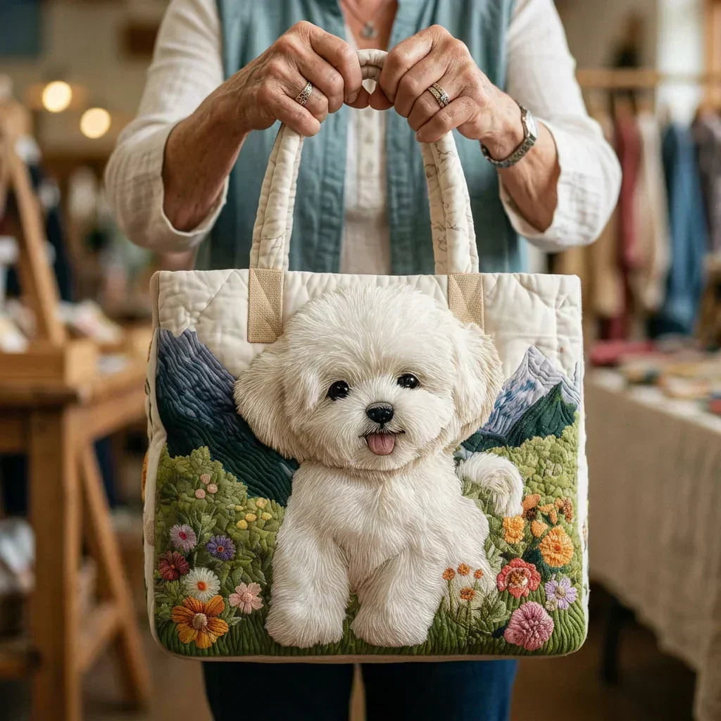 Dąbrowska Moda | WYŚCIÓŁNIANA TORBA ZACZAROWANEGO PSA