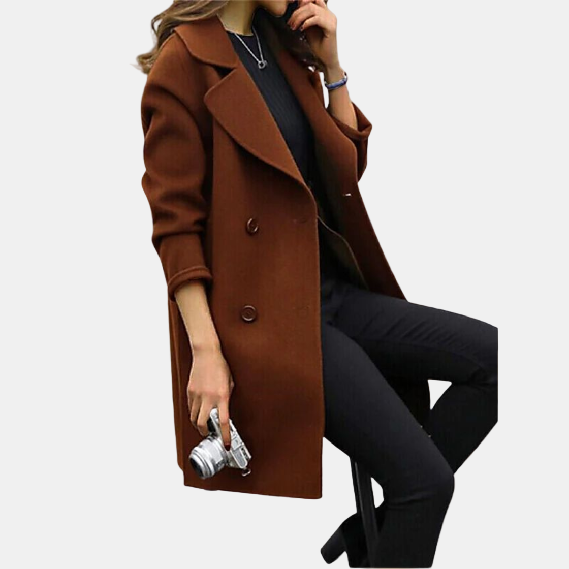 Melania | Klasyczny trencz damski