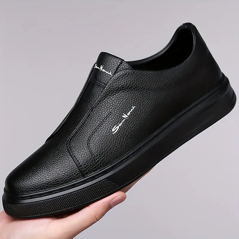 Bolesław | Męskie wsuwane sneakersy ze skóry wegańskiej