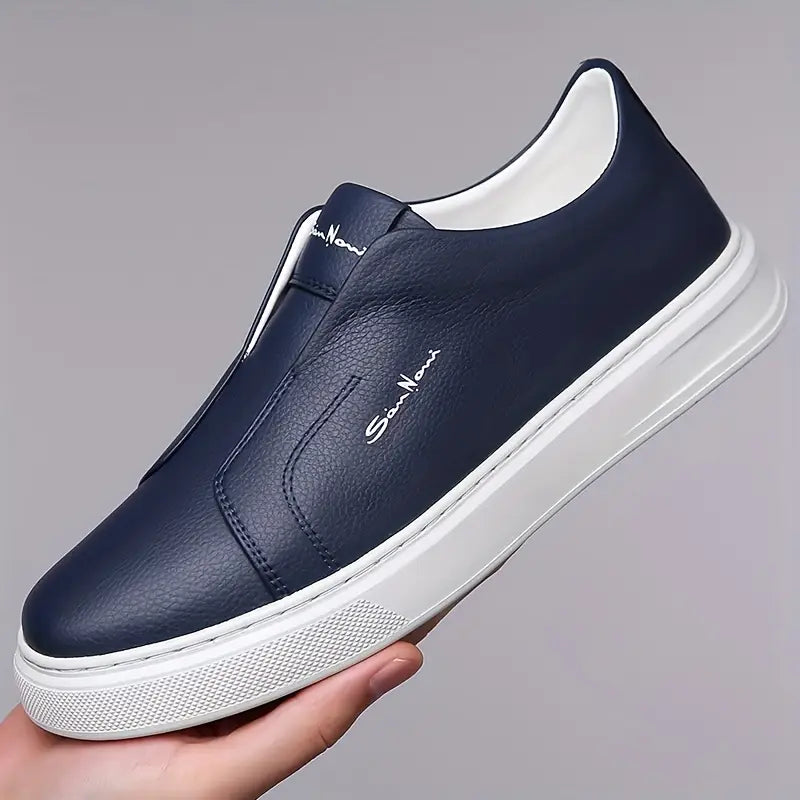 Bolesław | Męskie wsuwane sneakersy ze skóry wegańskiej