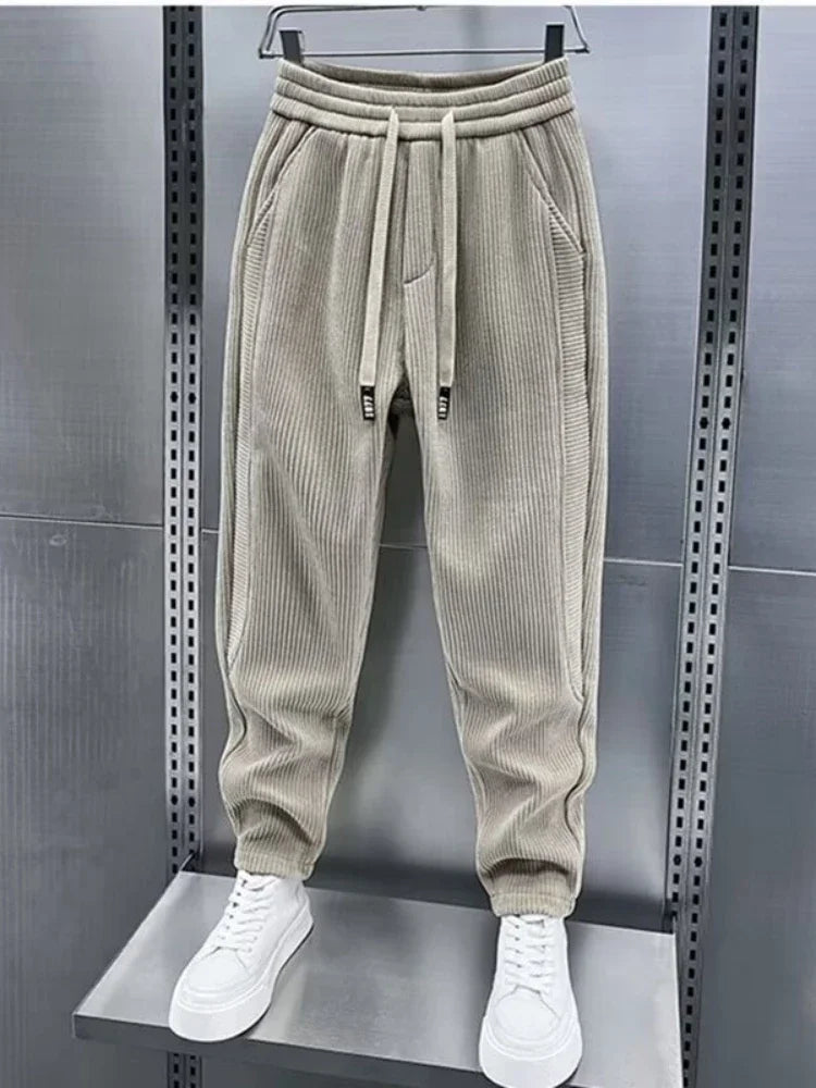 Laurent™ | Spodnie w Korek z Nowoczesnym Stylem