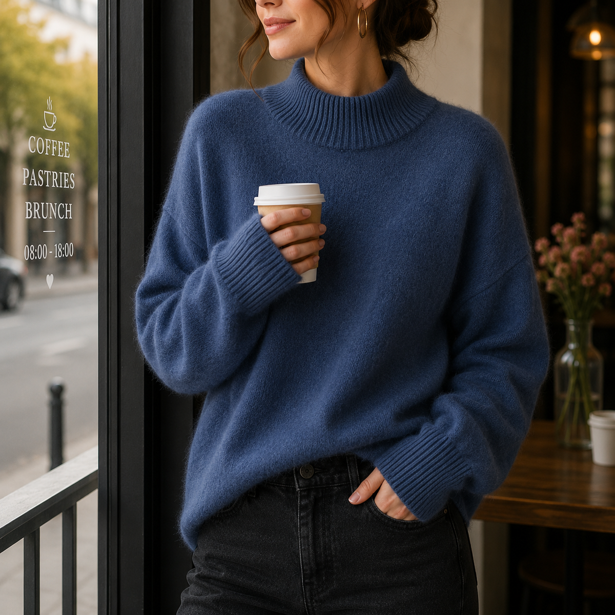 Joanna | Golf damski o kroju oversize