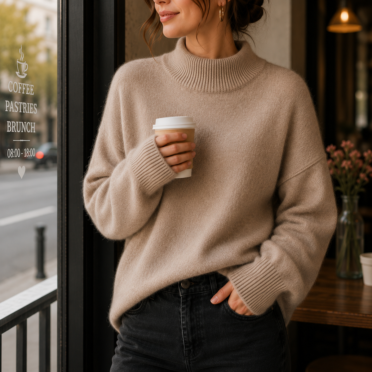 Joanna | Golf damski o kroju oversize